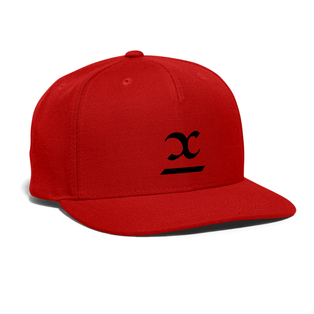 SIE CAPS "X" Flex Fit Baseball Cap - red