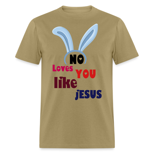 EASTER BUNNY Unisex Classic T-Shirt - khaki