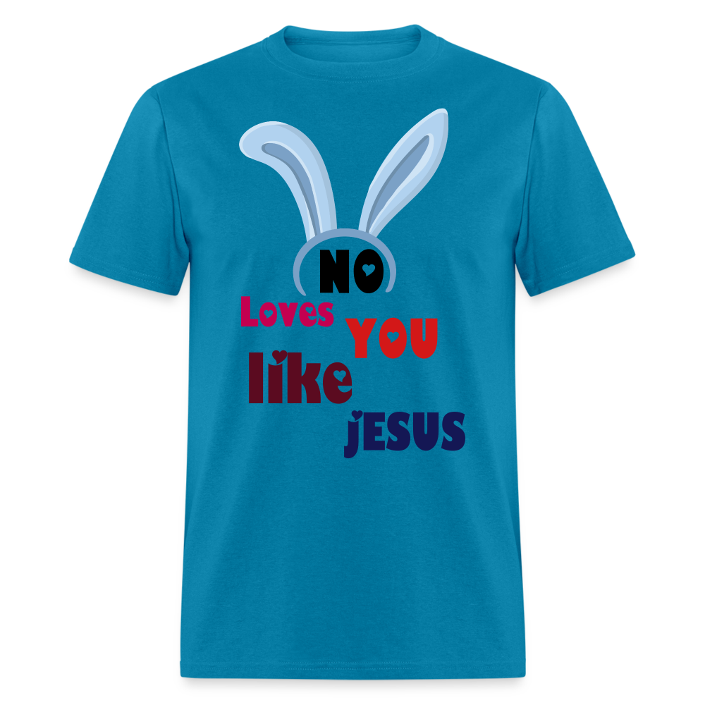 EASTER BUNNY Unisex Classic T-Shirt - turquoise