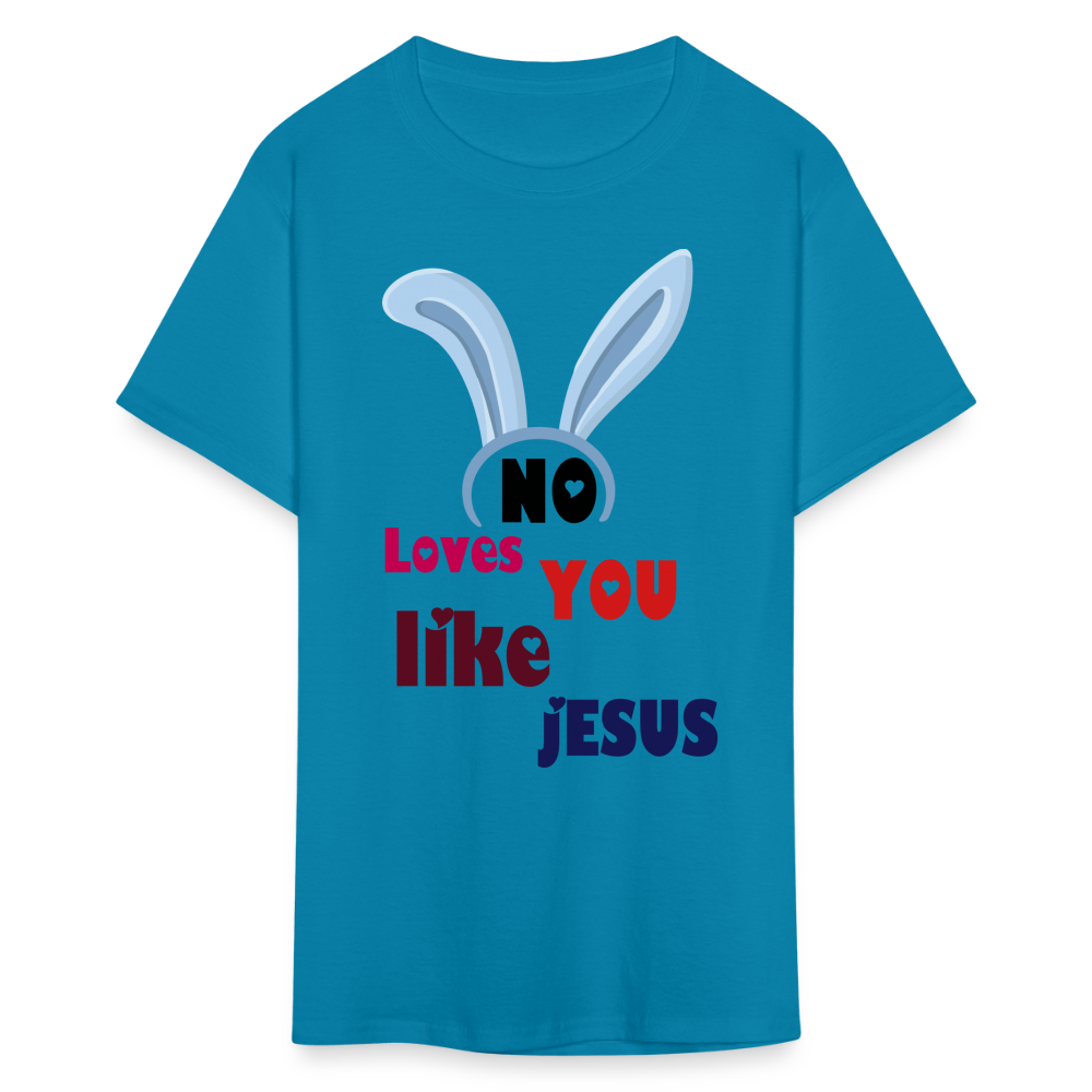 EASTER BUNNY Unisex Classic T-Shirt - turquoise