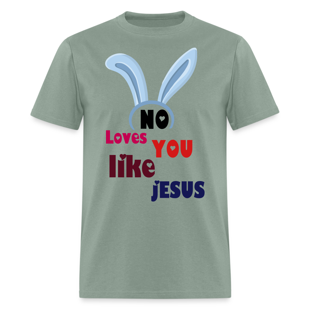 EASTER BUNNY Unisex Classic T-Shirt - sage