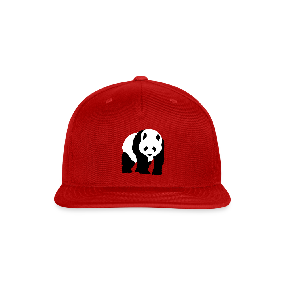 SIE CAPS "PANDA" Snapback Baseball Cap - red