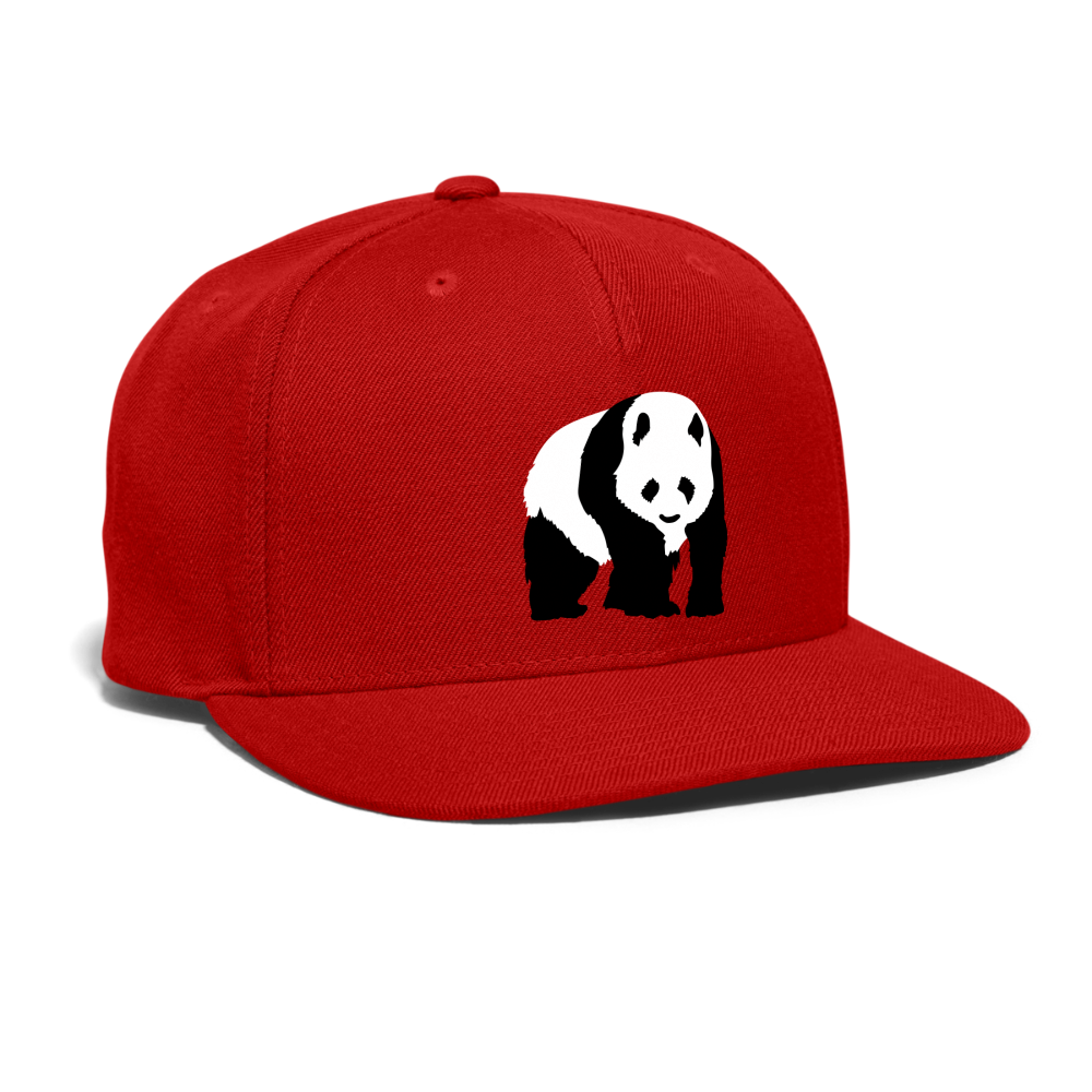 SIE CAPS "PANDA" Snapback Baseball Cap - red