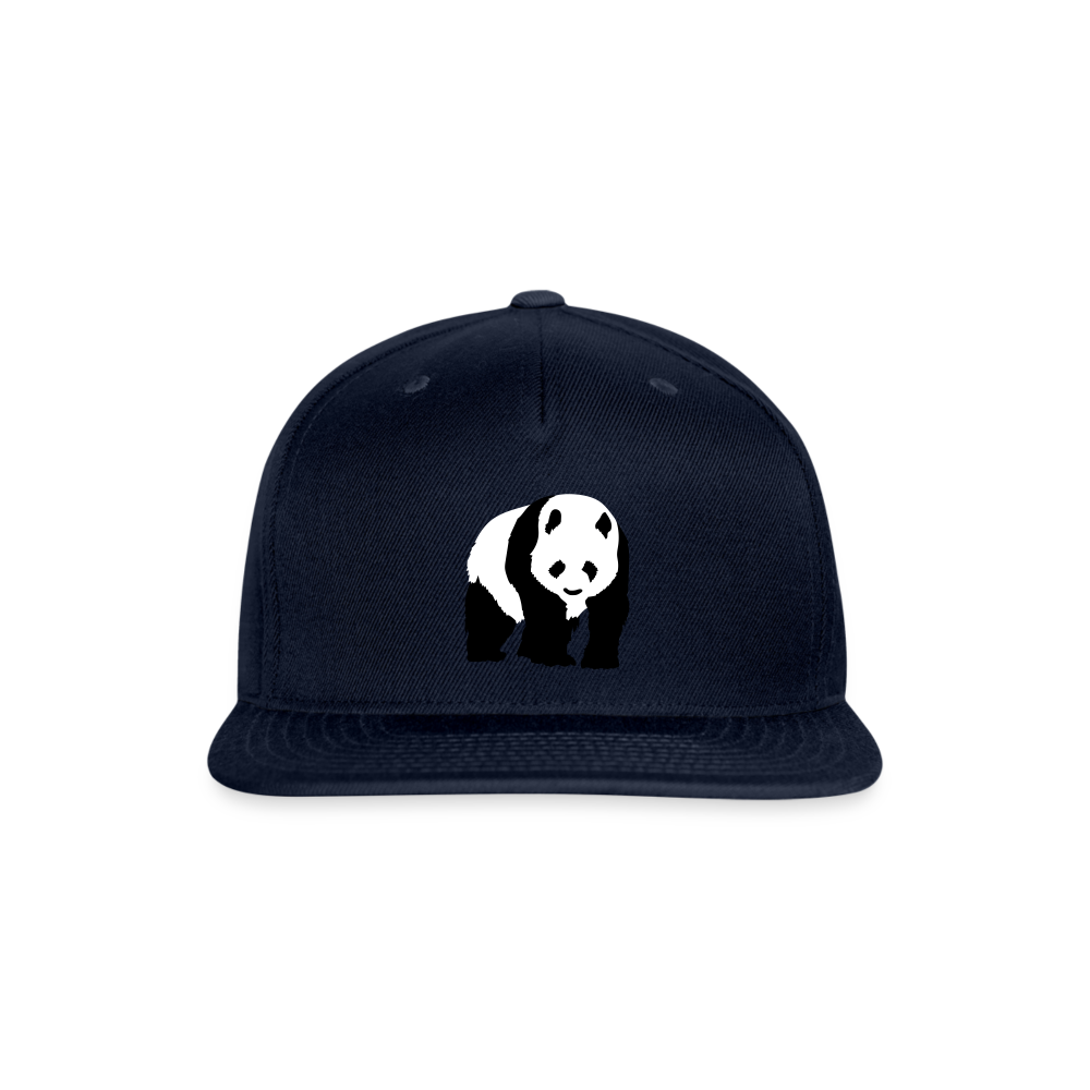 SIE CAPS "PANDA" Snapback Baseball Cap - navy