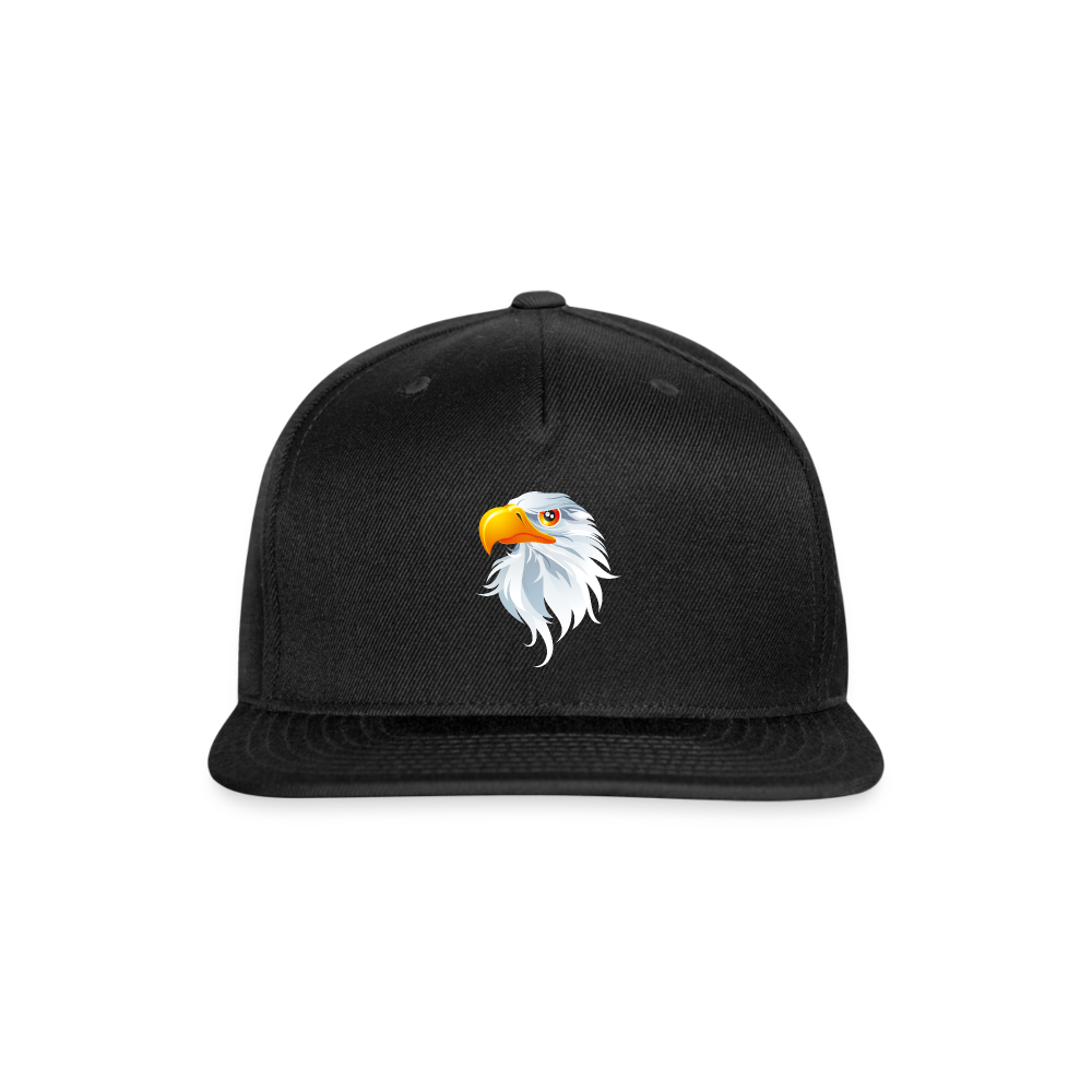 SIE CAPS  "AMERICA BALD EAGLE Snapback Baseball Cap - black