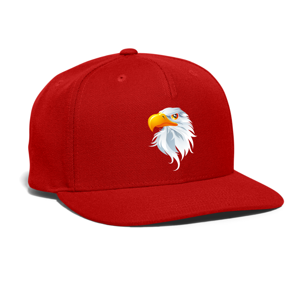 SIE CAPS  "AMERICA BALD EAGLE Snapback Baseball Cap - red