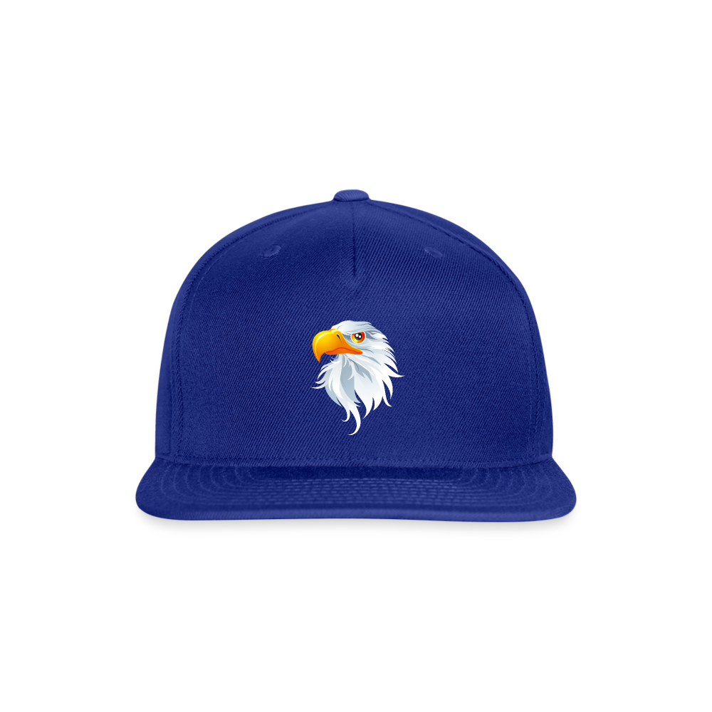 SIE CAPS  "AMERICA BALD EAGLE Snapback Baseball Cap - royal blue