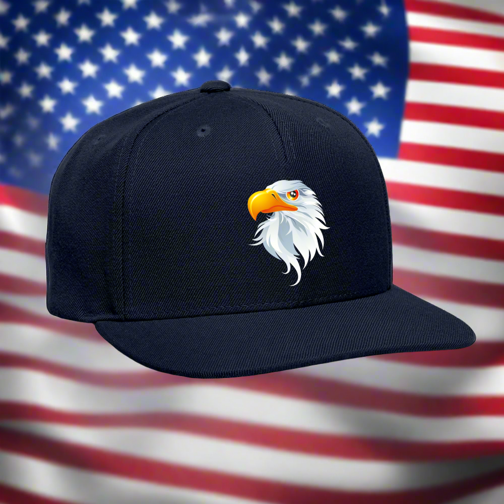 SIE CAPS  "AMERICA BALD EAGLE Snapback Baseball Cap - navy