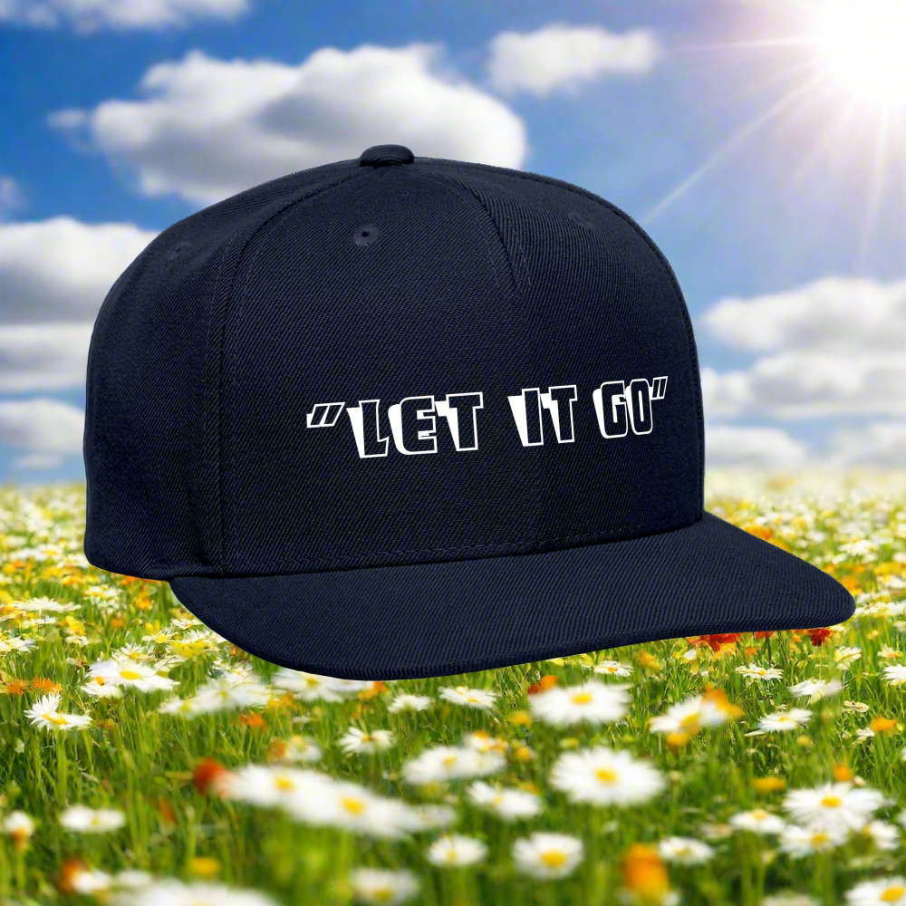 SIE CAPS "LET IT GO" Snapback Baseball Cap - navy