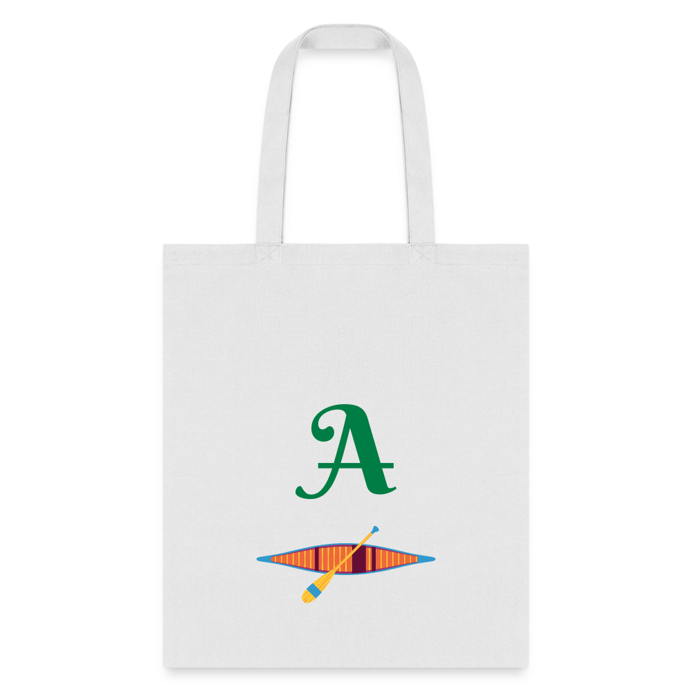 SIE CAPS "AMHERST NH" 2 Image Tote Bag - white