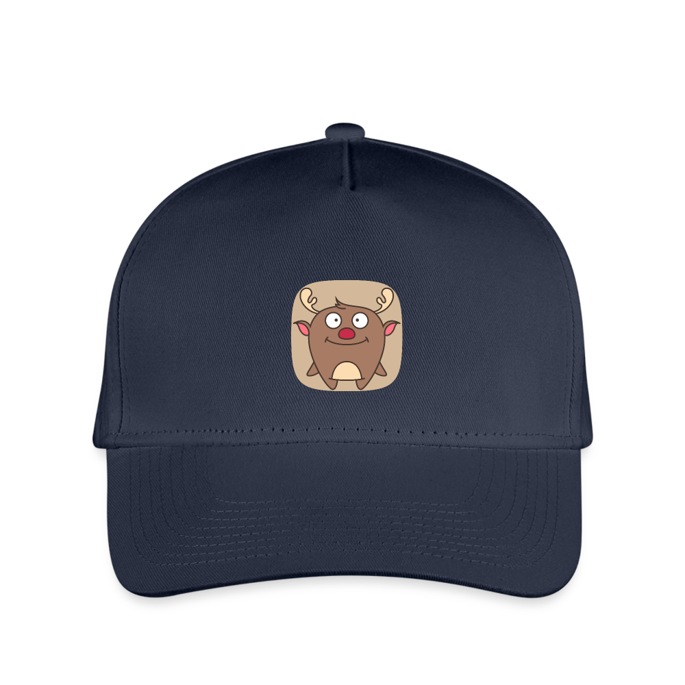 SIE Design Original CHRISTMAS REINDEER Kid's Baseball Cap - navy