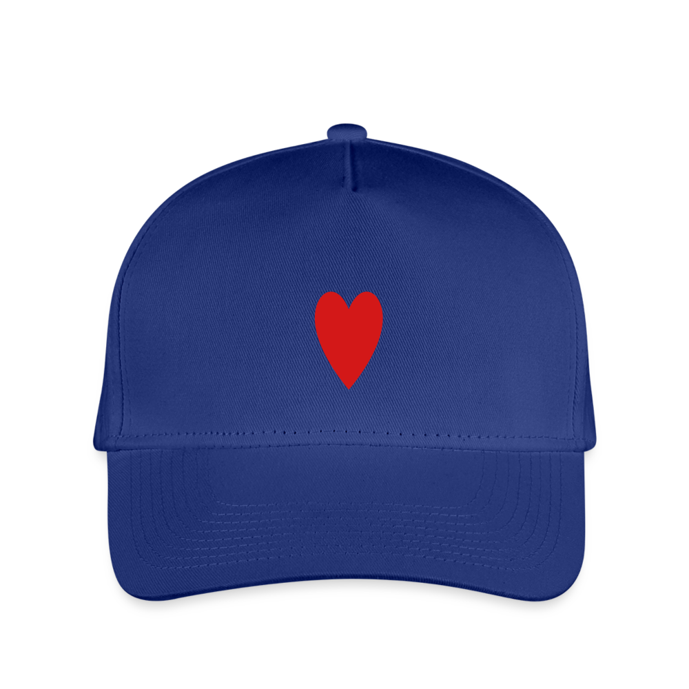 SIE Design Original HEART Kid's Baseball Cap - royal blue