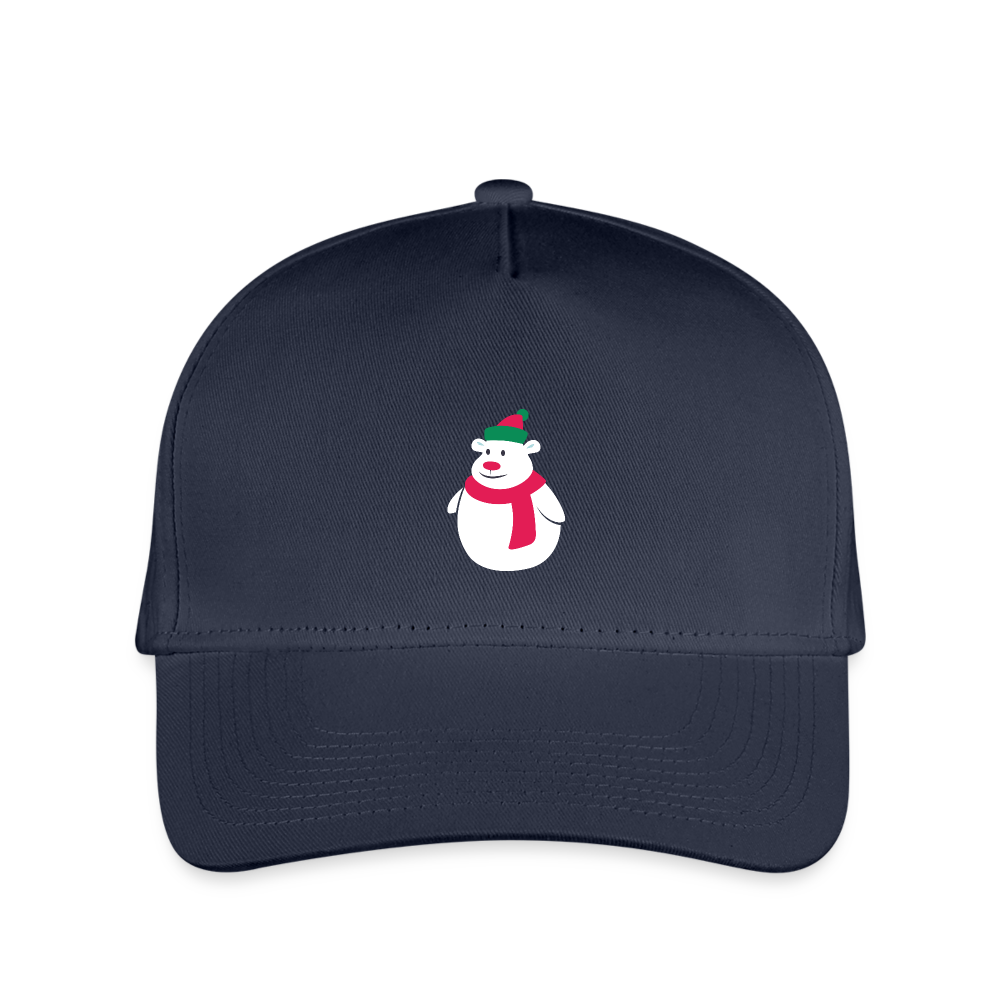 SIE Design Original SNOWMAN Kid's Baseball Cap - navy