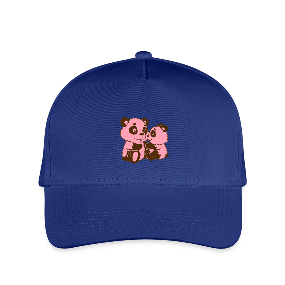 SIE CAPS "PINK PANDAS" Kid's Snapback Baseball Cap - royal blue