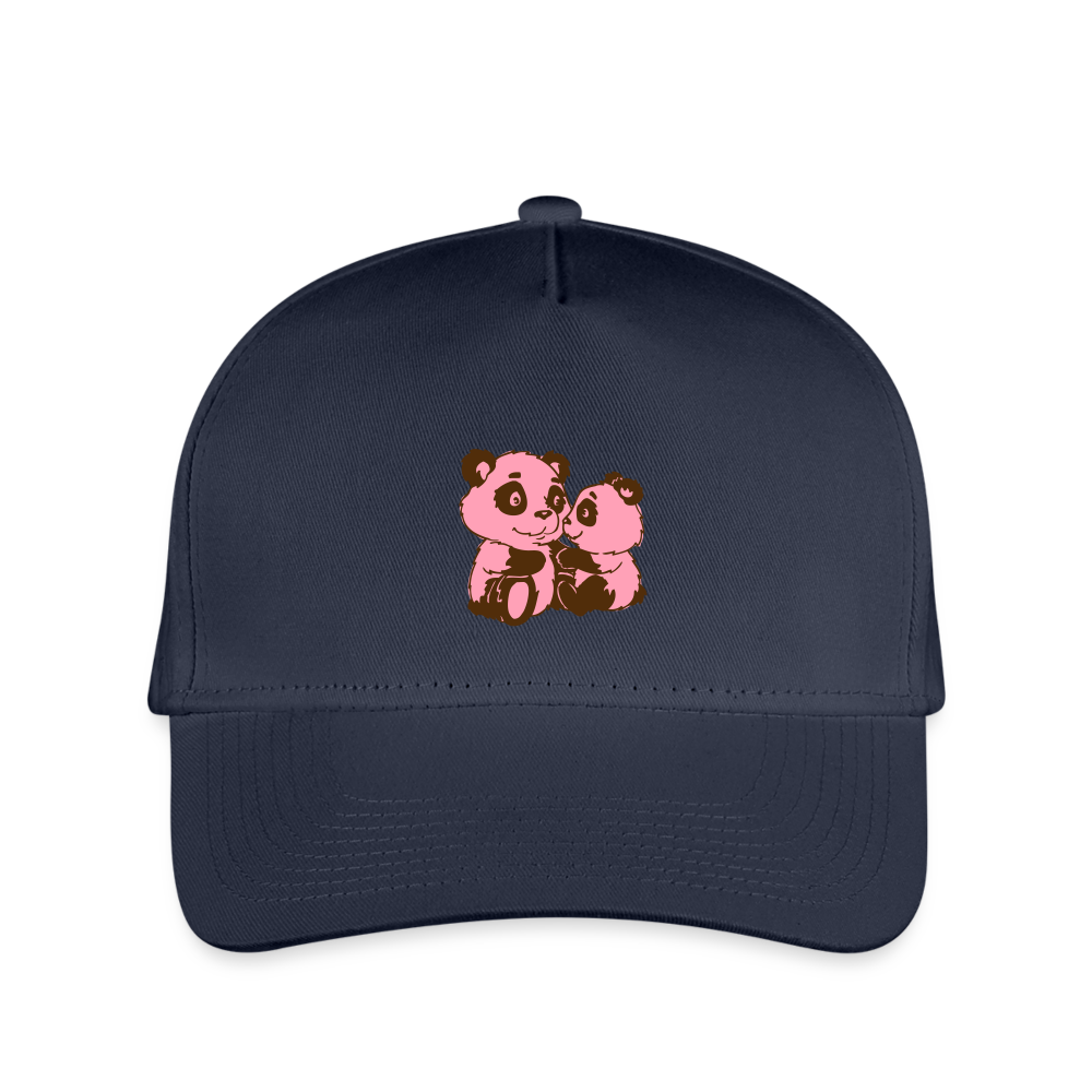 SIE CAPS "PINK PANDAS" Kid's Snapback Baseball Cap - navy