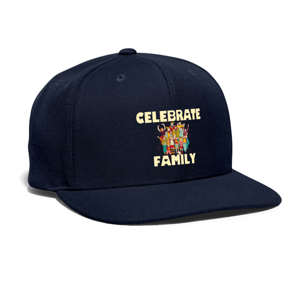 SIE CAPS "CELEBRATE FAMILY" Original Snapback Baseball Cap - navy