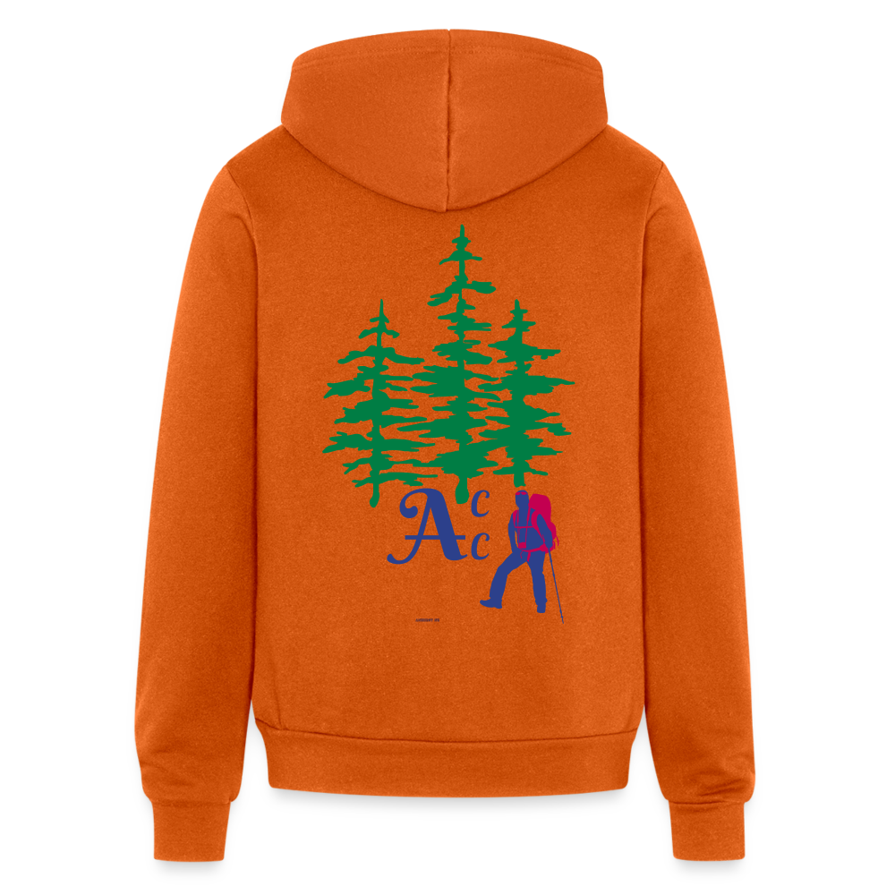 SIE CAPS "AMHERST NH CC" Bella + Canvas Unisex Full Zip Hoodie - autumn