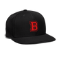 SIE CAPS "B" Snapback Camo Cap - black