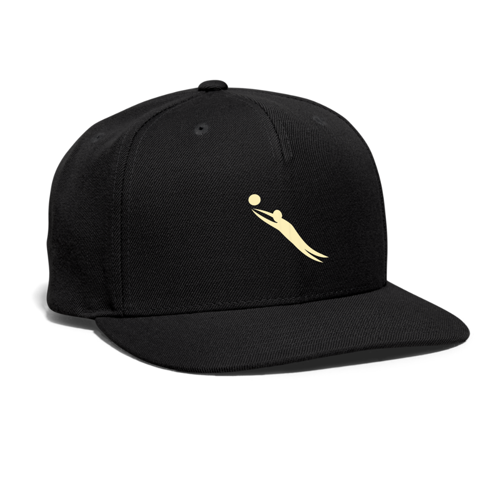 SIE CAPS "VBALL" Snapback Baseball Cap - black