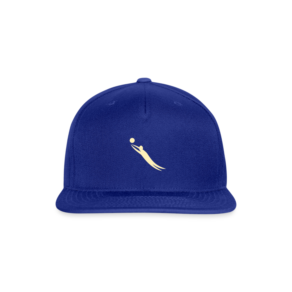 SIE CAPS "VBALL" Snapback Baseball Cap - royal blue