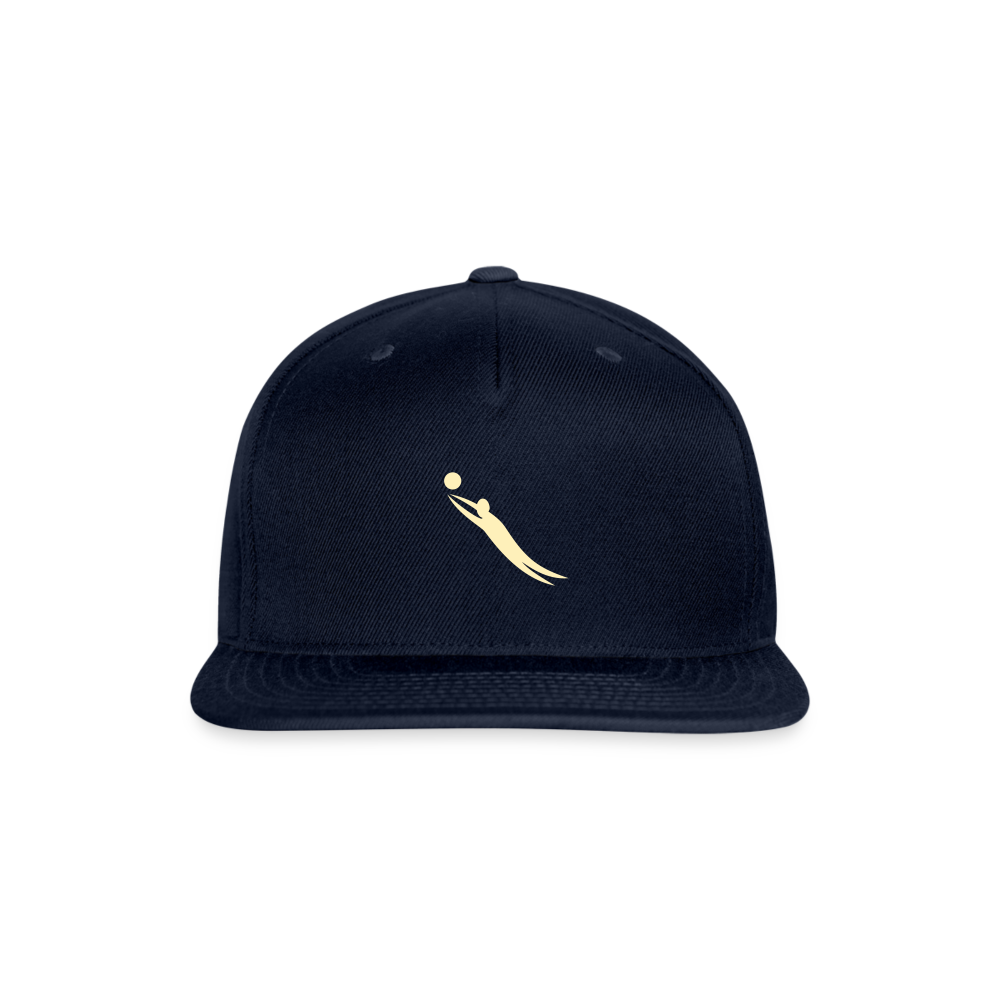 SIE CAPS "VBALL" Snapback Baseball Cap - navy