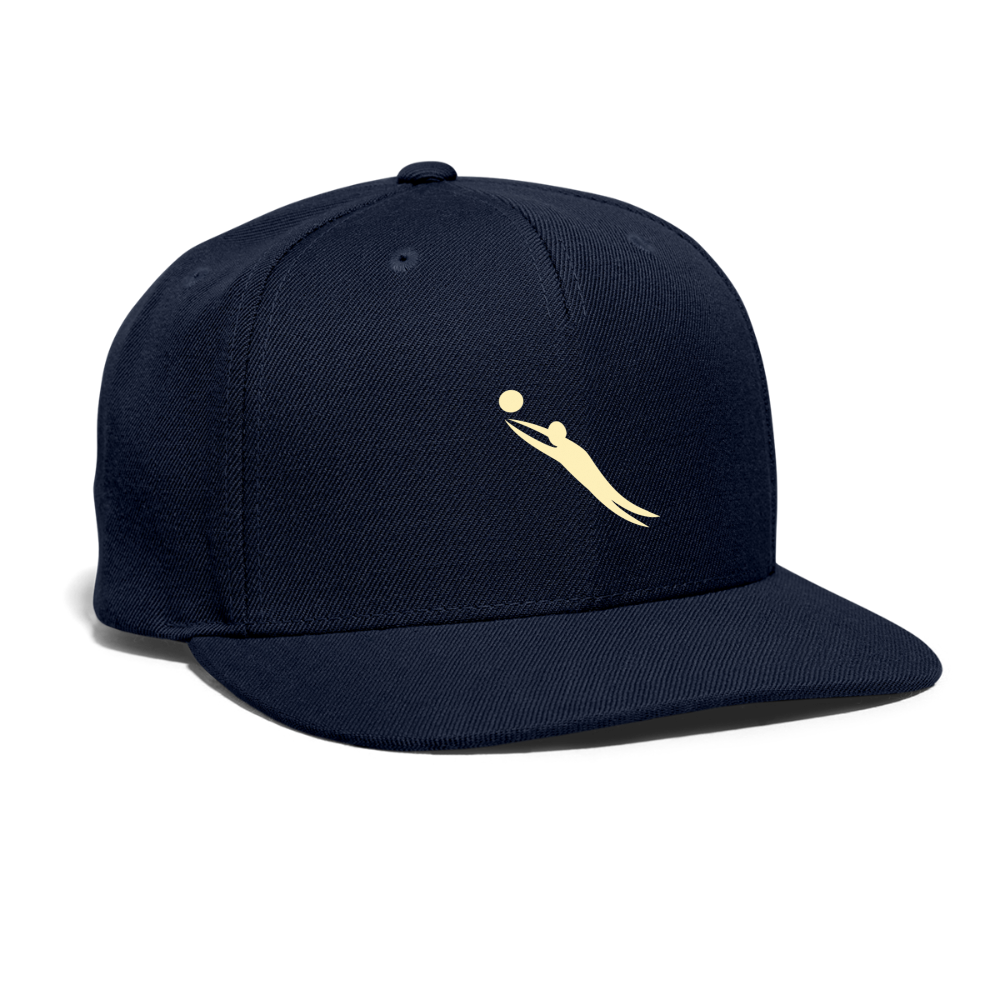 SIE CAPS "VBALL" Snapback Baseball Cap - navy