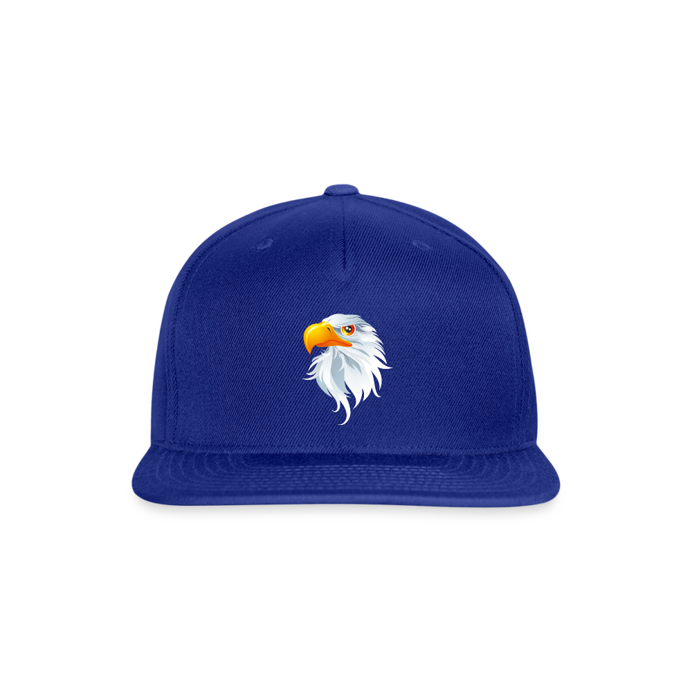 SIE CAPS "BALD EAGLE" Snapback Baseball Cap - royal blue