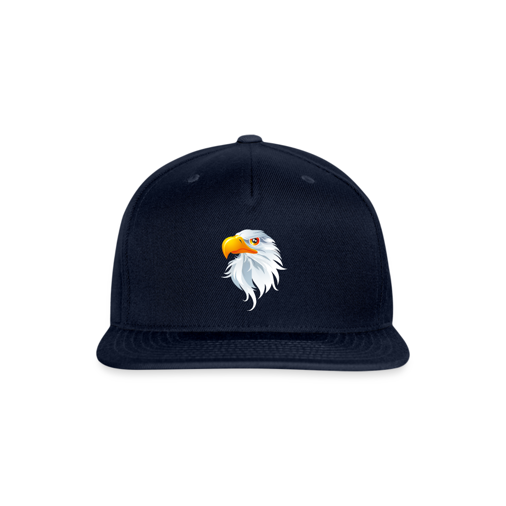 SIE CAPS "BALD EAGLE" Snapback Baseball Cap - navy