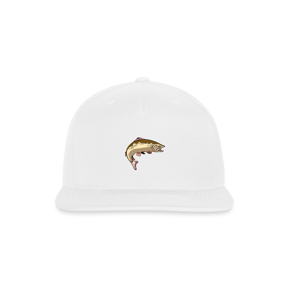 SIE CAPS "FLYING FISH" Original Snapback Baseball Cap - white