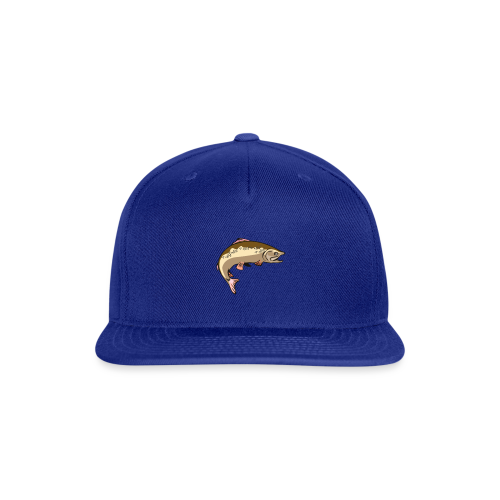 SIE CAPS "FLYING FISH" Original Snapback Baseball Cap - royal blue