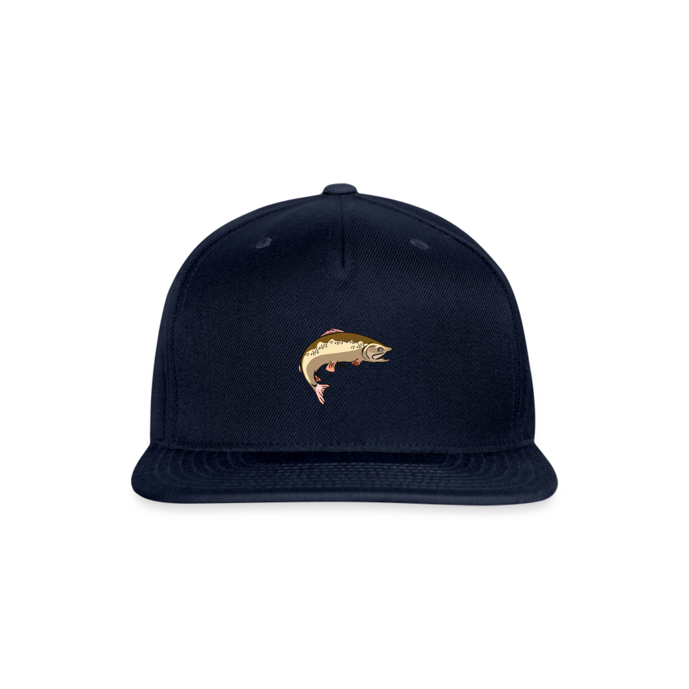 SIE CAPS "FLYING FISH" Original Snapback Baseball Cap - navy