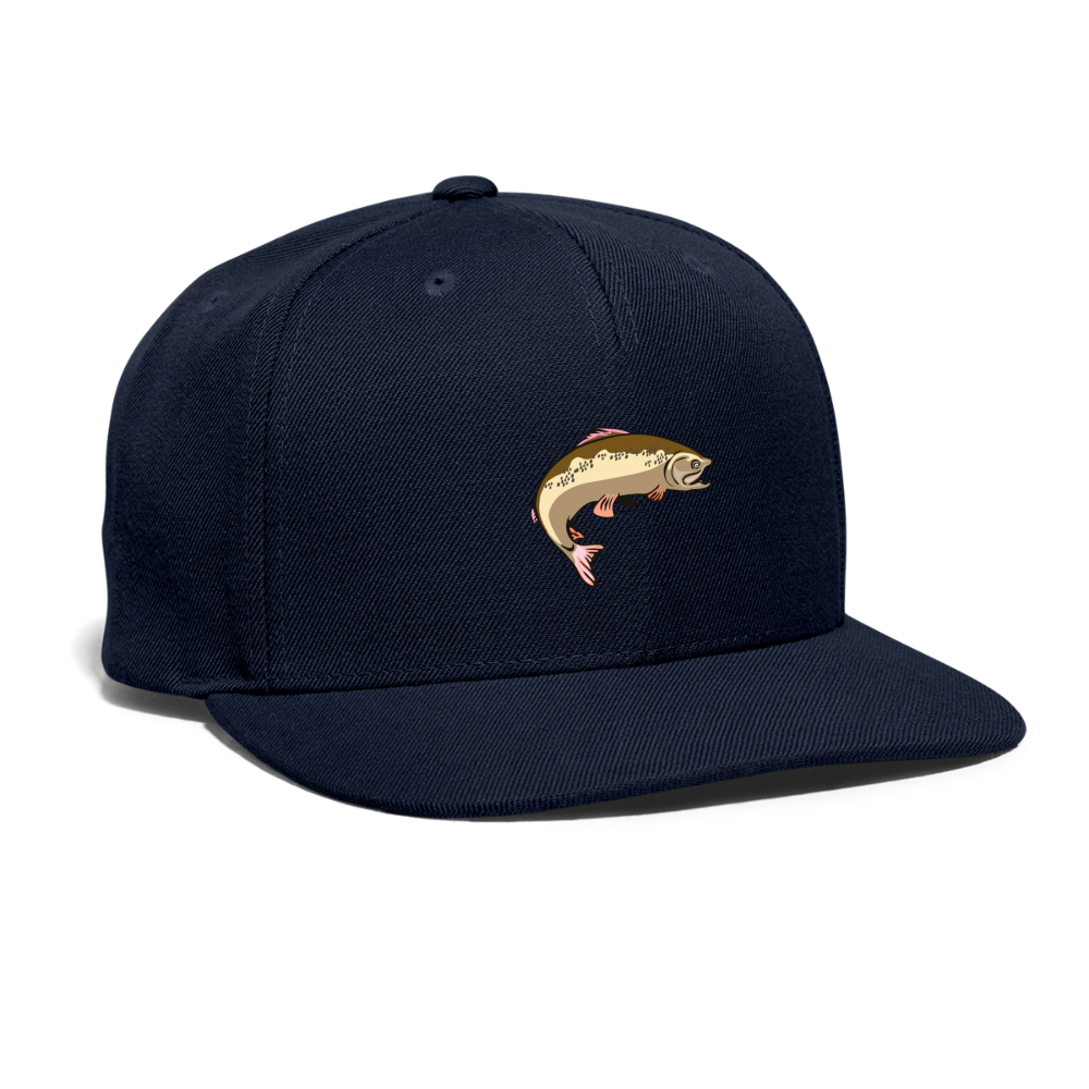 SIE CAPS "FLYING FISH" Original Snapback Baseball Cap - navy