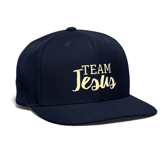SIE CAPS "TEAM JESUS" Original Snapback Baseball Cap - navy