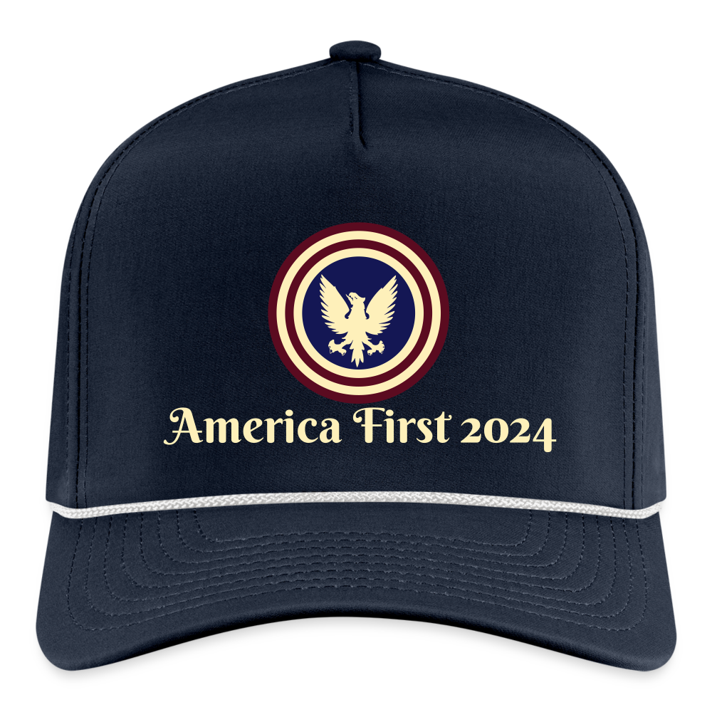 SIE CAPS "AMERICAN SHIELD" Original Imperial Rope Cap - navy/white