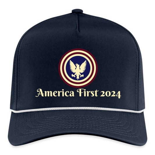 SIE CAPS "AMERICAN SHIELD" Original Imperial Rope Cap - navy/white