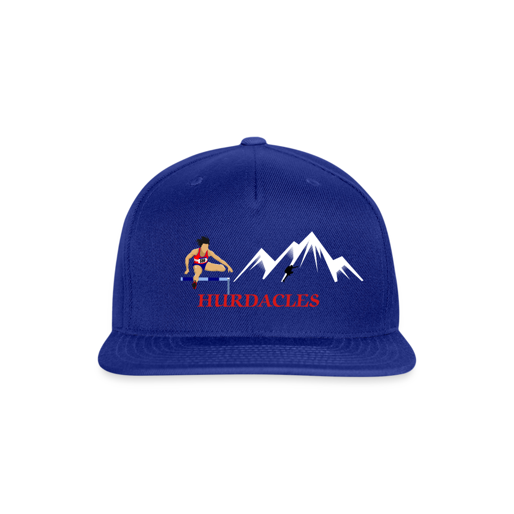 SIE CAPS "HURDACLES" Authentic Snapback Baseball Cap - royal blue