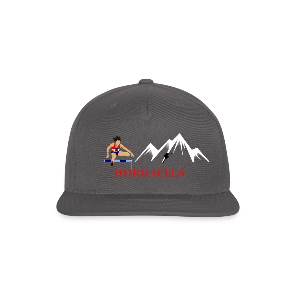 SIE CAPS "HURDACLES" Authentic Snapback Baseball Cap - dark grey
