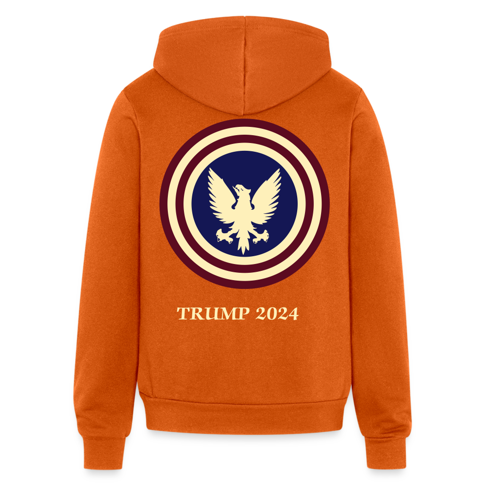 SIE  CAPS "TRUMP 2024" Bella + Canvas Unisex Full Zip Hoodie - autumn