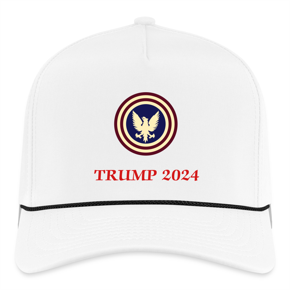 SIE CAPS "TRUMP 2024 Original Imperial Rope Cap - white/black