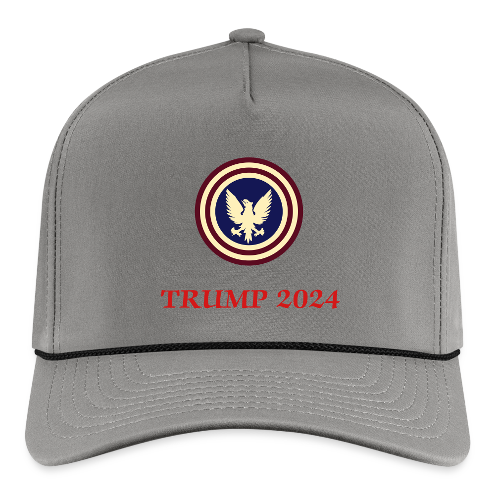 SIE CAPS "TRUMP 2024 Original Imperial Rope Cap - gray/black