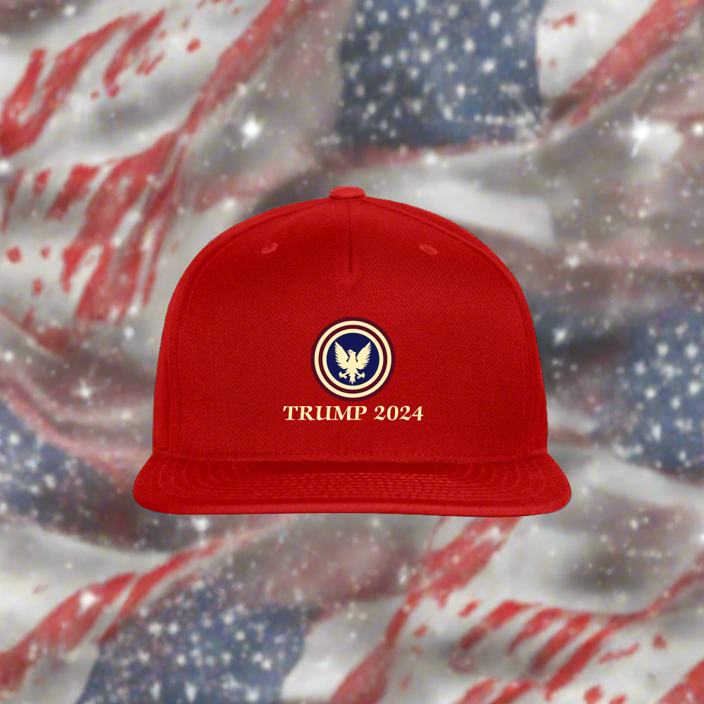 SIE CAPS "TRUMP 2024" Original Snapback Baseball Cap - red