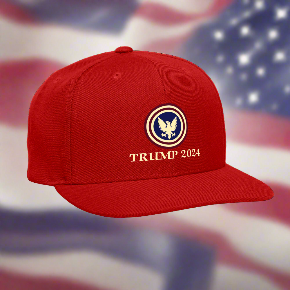 SIE CAPS "TRUMP 2024" Original Snapback Baseball Cap - red