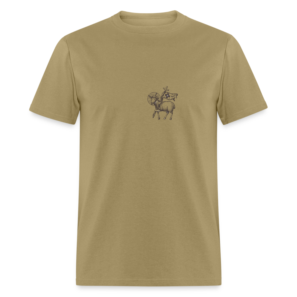 SIE CAPS "GODS LAMB" Unisex Classic T-Shirt - khaki