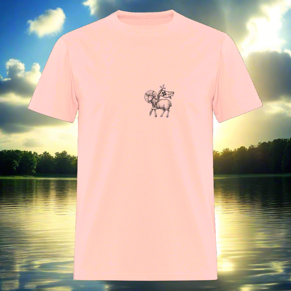 SIE CAPS "GODS LAMB" Unisex Classic T-Shirt - blush pink 