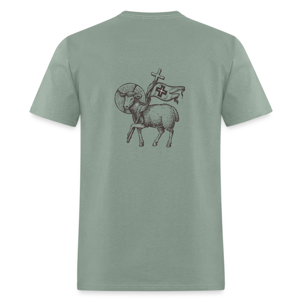 SIE CAPS"GODS LAMB" Unisex Classic T-Shirt - sage