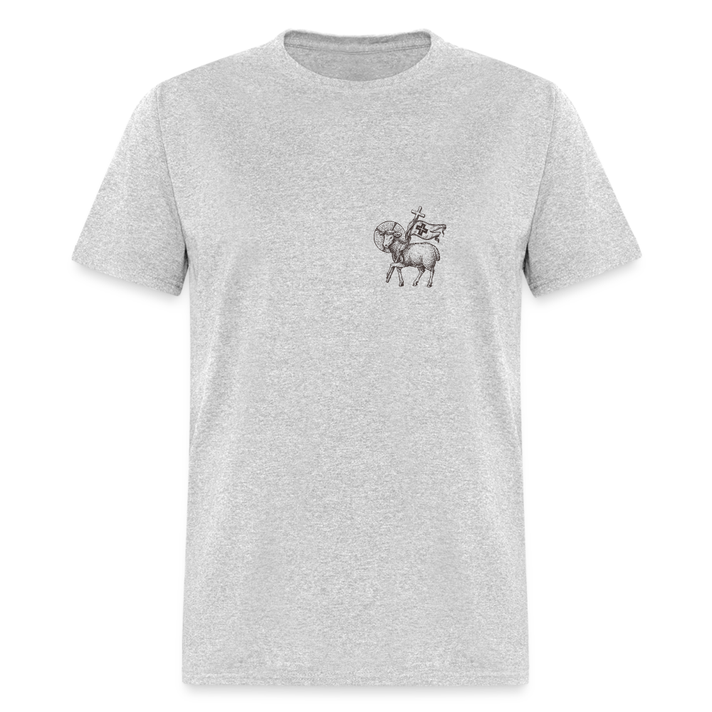 SIE CAPS "GODS LAMB" Unisex Classic T-ShirtUnisex Classic T-Shirt - heather gray