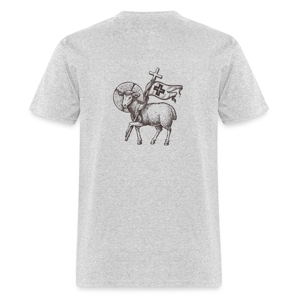 SIE CAPS "GODS LAMB" Unisex Classic T-ShirtUnisex Classic T-Shirt - heather gray