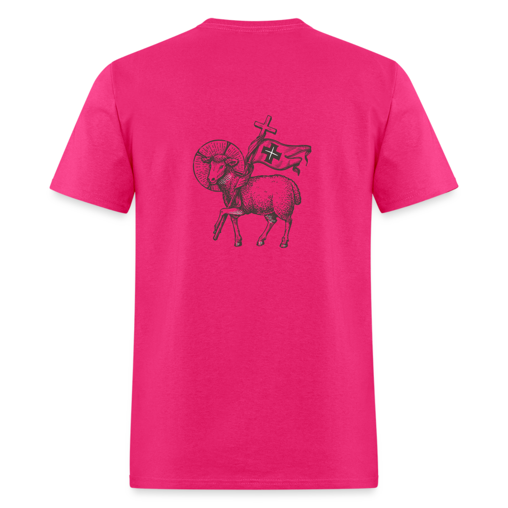 SIE CAPS "GODS LAMB" Unisex Classic T-ShirtUnisex Classic T-Shirt - fuchsia