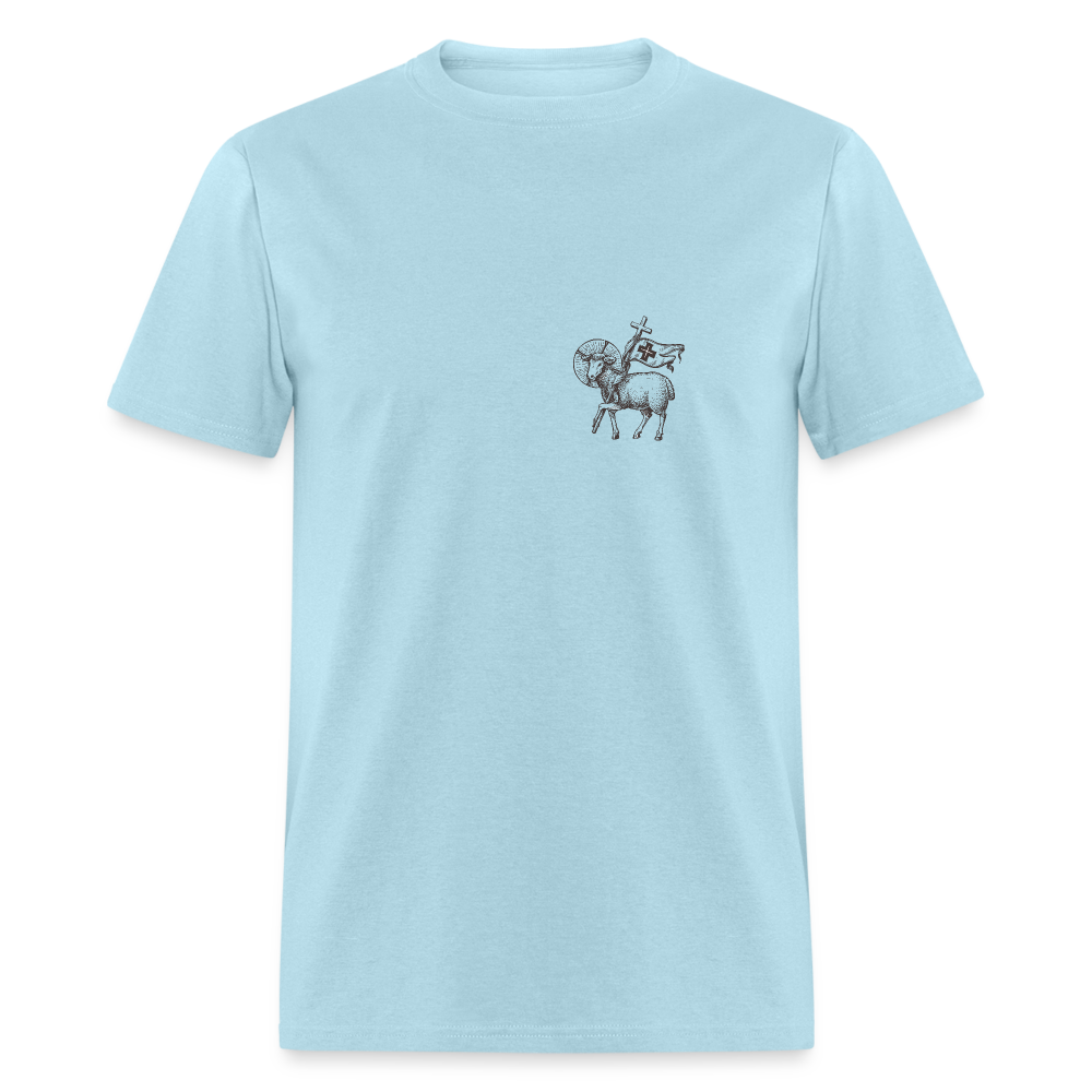 SIE CAPS "GODS LAMB" Unisex Classic T-ShirtUnisex Classic T-Shirt - powder blue