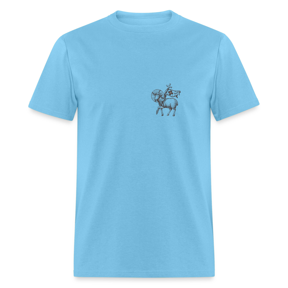 SIE CAPS "GODS LAMB" Unisex Classic T-ShirtUnisex Classic T-Shirt - aquatic blue